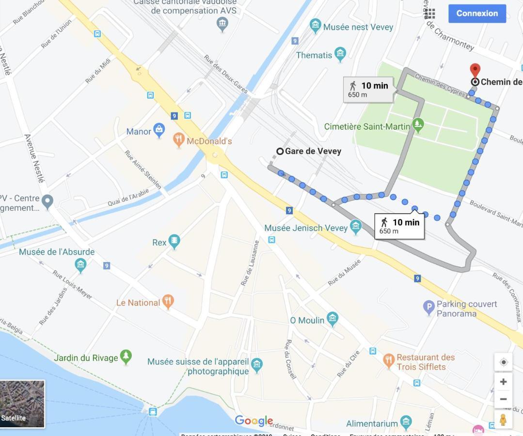 Les Cypres Apartman Vevey Kültér fotó