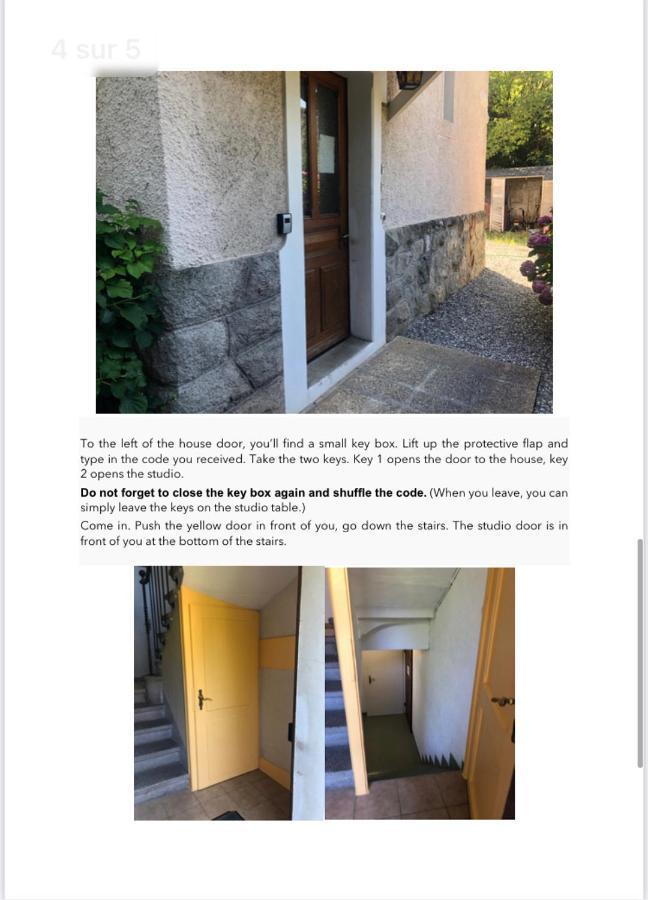 Les Cypres Apartman Vevey Kültér fotó